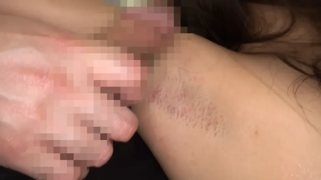 渋谷美希ジョリ腋