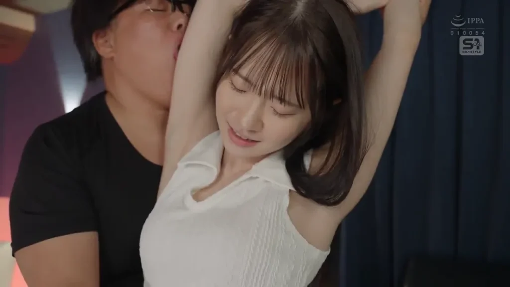 白上咲花の脇舐め