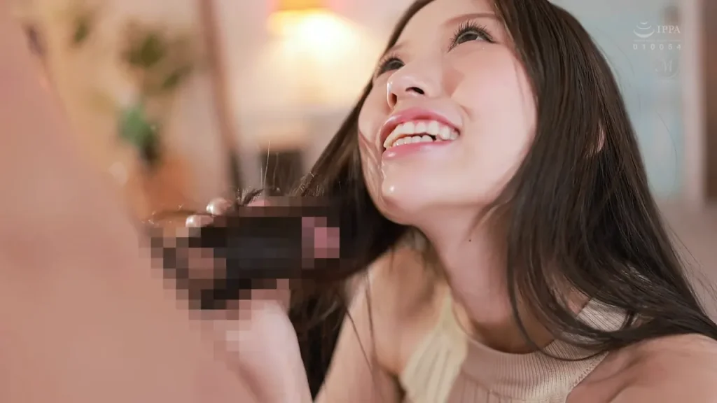 高坂ニナ髪コキ