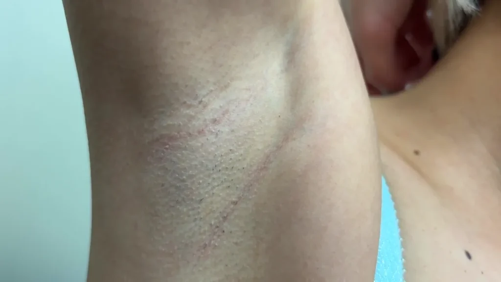 安堂はるのジョリ腋