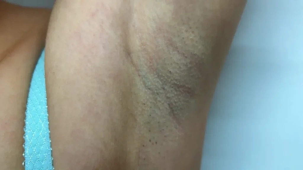 安堂はるのジョリ腋